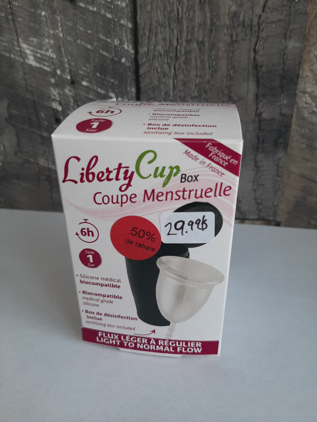 Coupe menstruelle Liberty cup